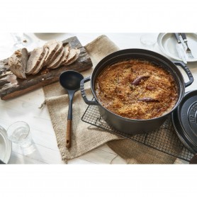 STAUB COCOTTE BLACK 28CM