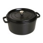 STAUB COCOTTE BLACK 28CM