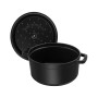 STAUB COCOTTE BLACK 28CM