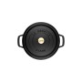 STAUB COCOTTE BLACK 28CM