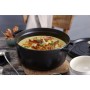 STAUB COCOTTE BLACK 28CM