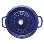 STAUB COCOTTE BLU SCURO 24CM