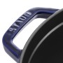 STAUB COCOTTE BLU SCURO 24CM
