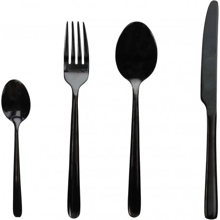 TOGNANA SERV. 24 POSATE UBER NERO