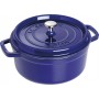 STAUB COCOTTE BLU CON VAPORIERA 26 CM