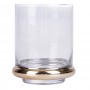 VILLA D'ESTE SET 2 BICCHIERE CHIC ORO