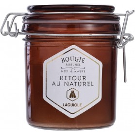 LAGUIOLE CANDELA MIELE E AMBRA 150G