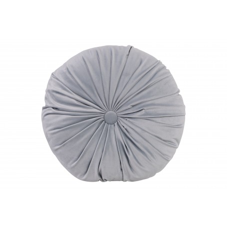 CUSCINO VELLUTO ODETTE AZZURRO