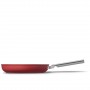 SMEG PADELLA ANTIADERENTE 30CM ROSSO