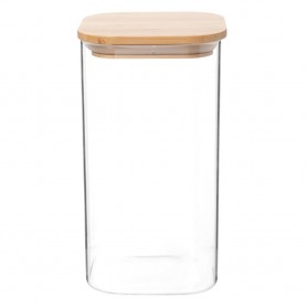 BARATTOLO BOROSILICATO QUADRO 2,2 LT