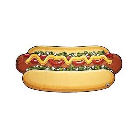 ASCIUGAMANI SPIAGGIA HOT DOG