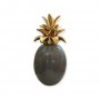 ANANAS DECORATIVO GRIGIO LUCIDO H27CM