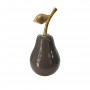 PERA DECORATIVA GRIGIO LUCIDO H24CM