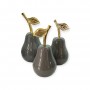 PERA DECORATIVA GRIGIO LUCIDO H24CM