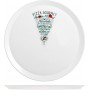 BORMIOLI PIATTO PIZZA 33,5CM DEC. FETTA