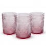 SET 3 BICCHIERI IMPERIAL ROSA 300CC