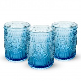 SET 3 BICCHIERI IMPERIAL BLU 300CC