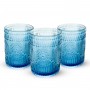 SET 3 BICCHIERI IMPERIAL BLU 300CC