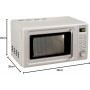 FORNO A MICROONDE 20LT BEIGE