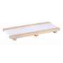 TAGLIERE A SERVIRE LEGNO E MARMO 30*13C