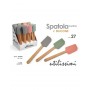 SPATOLA IN SILICONE 27CM COL. ASSORTITI