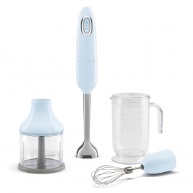 SMEG FRULLATORE A IMMERS. AZZURRO C/ACC.