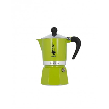 BIALETTI CAFFETTIERA RAINBOW 3TZ VERDE