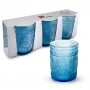 SET 3 BICCHIERI IMPERIAL BLU 300CC
