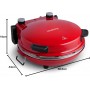 FORNO PIZZA CON TERMOSTATO ROSSO