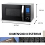 FORNO A MICROONDE 23LT INNOLIVING