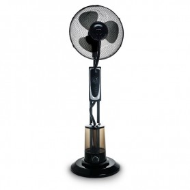 VENTILATORE A PIANTANA CON NEBULIZZATORE