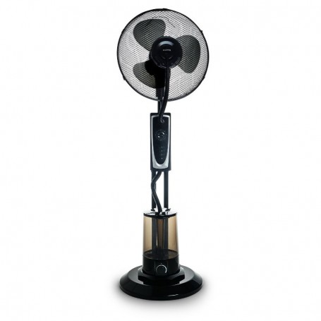 VENTILATORE A PIANTANA CON NEBULIZZATORE