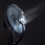 VENTILATORE A PIANTANA CON NEBULIZZATORE
