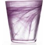 VDE SET 6BICCHIERI ALABASTRO VIOLA 250ML