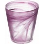 VDE SET 6BICCHIERI ALABASTRO VIOLA 250ML