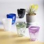 VDE SET 6BICCHIERI ALABASTRO VIOLA 250ML