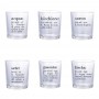 VDE SET 6 BICCHIERI VICTIONARY 360ML