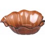 VDE INSALATIERA FOGLIA 32*29CM AMBRA