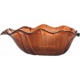 VDE INSALATIERA FOGLIA 32*29CM AMBRA