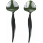 VDE SET POSATE INSALATA PLASTICA VERDE