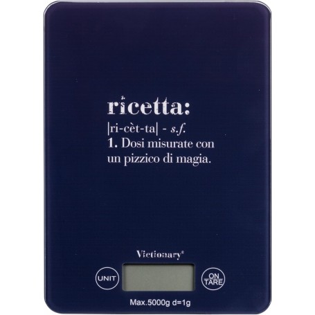 VDE BILANCIA DIGITALE VICTIONARY RICETTA