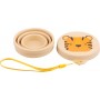 LES PETITES BICCHIERE PIEGHEVOLE TIGRE