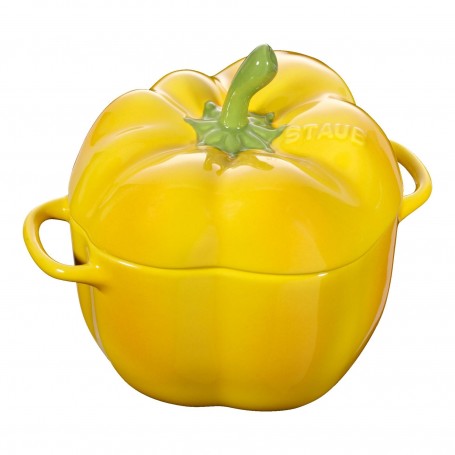 STAUB MINI COCOTTE PEPERONE GIALLO 11CM