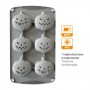 STAMPO ZUCCHETTE IN SILICONE 6 CAVITÀ