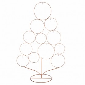ALBERO IN METALLO 82CM ORO XMAS