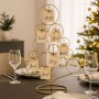 ALBERO IN METALLO 82CM ORO XMAS