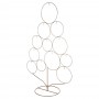 ALBERO IN METALLO 82CM ORO XMAS