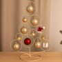 ALBERO IN METALLO 50CM CHAMPAGNE XMAS