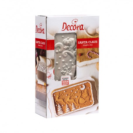 STAMPO PLUMCAKE SANTA CLAUS 27*15*5,8