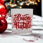 SET 6 BICCHIERI ACQUA BUON NATALE